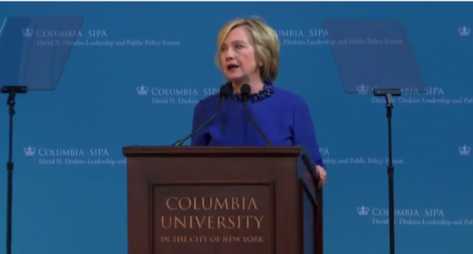 Clinton: That Police Are Intentionally Killing Black Men is ‘Unmistakable and Undeniable’