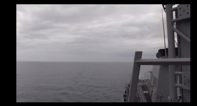 Navy Releases Video Of Russian Warplane Brazenly Buzz US Destroyer