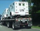 Armored UN Trucks Spotted In Georgia
