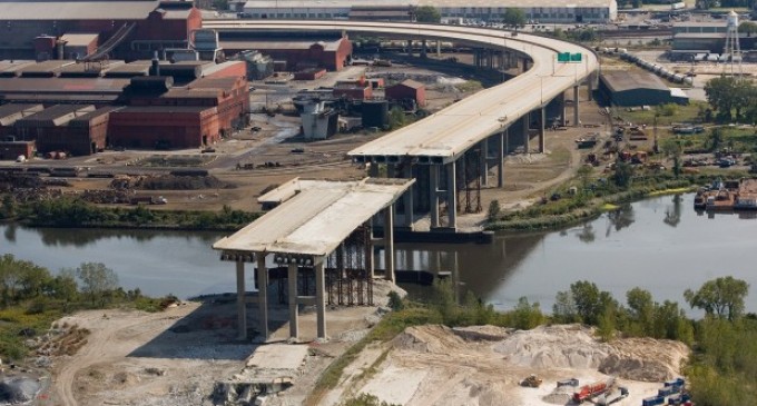 Couple Drives Off Demolished Bridge After GPS Instructs Them To Do So