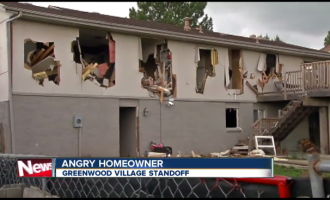 SWAT Demolishes Man’s Home “With A Tank” and Explosives in Pursuit of a Shoplifting Suspect